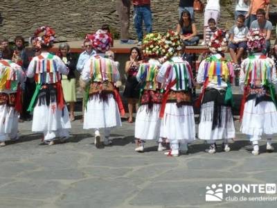 Majaelrayo - Pueblos arquitectura negra - Fiesta de los danzantes, Santo Niño; sendero del agua